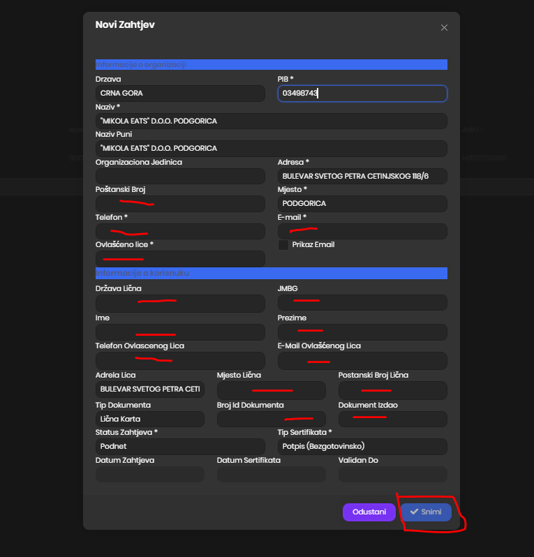 Renewal Step 4 Screenshot