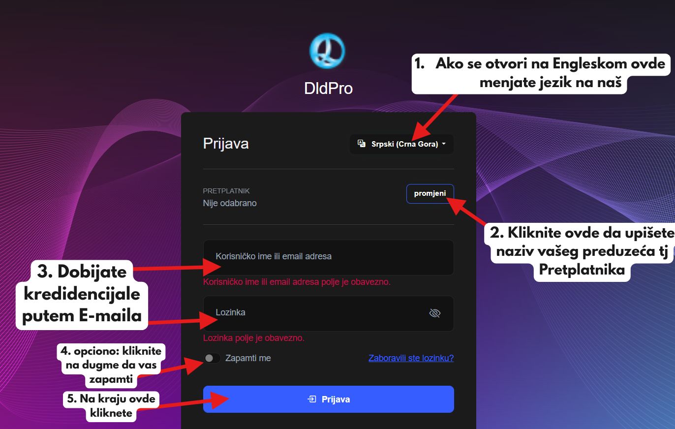 Login Step 2 Screenshot
