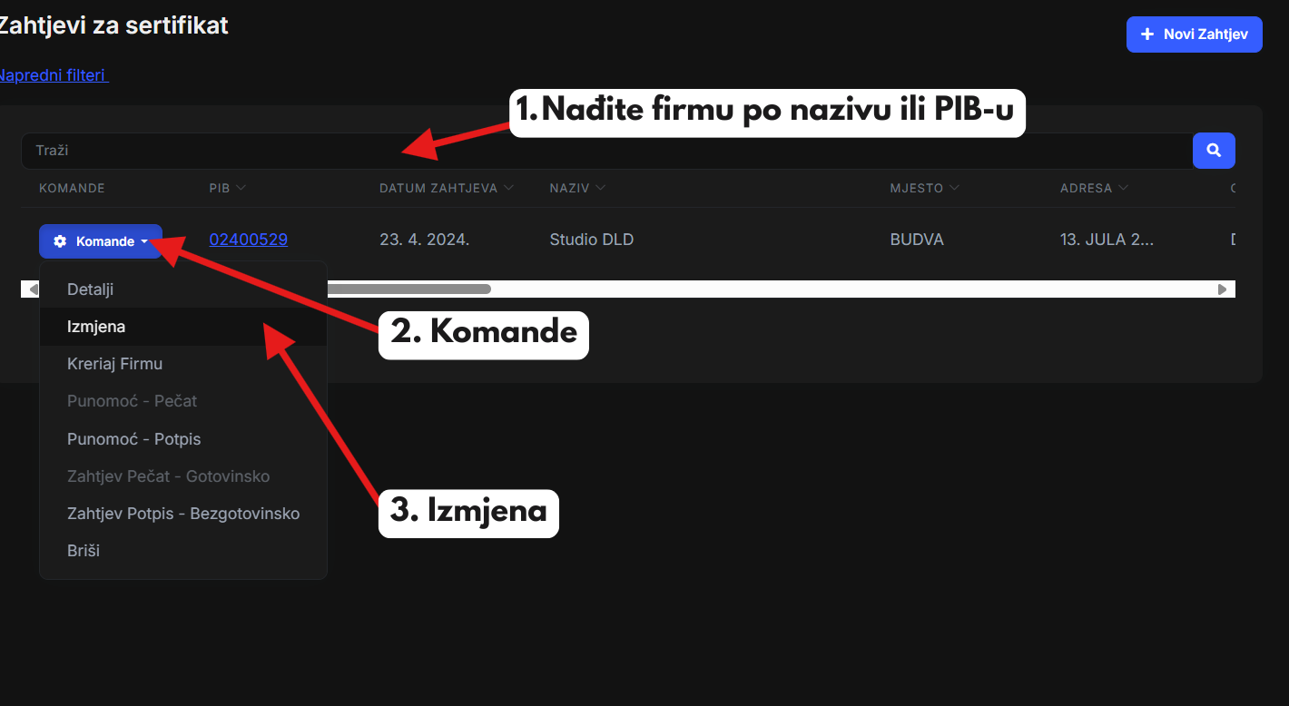 Renewal Step 2 Screenshot